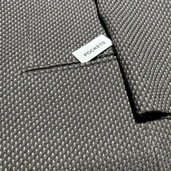 Armani Collezioni Mens Sport Coat Wool Blend Size 46R Textured Pattern‎ Italy - Picture 5 of 16